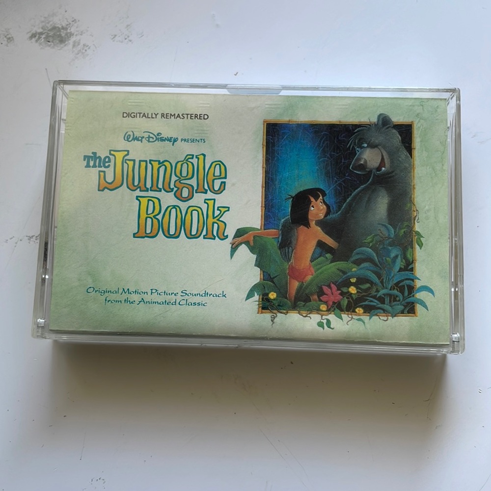 Disney - Jungle Book cassette  - Original motion picture soundtrack